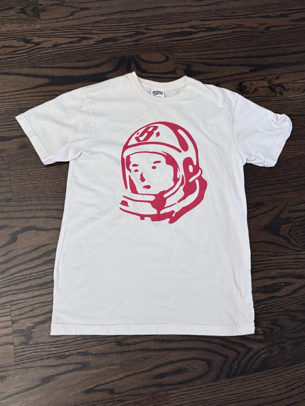 Billionaire Boys Club White Tee with red Astronaut Graphic